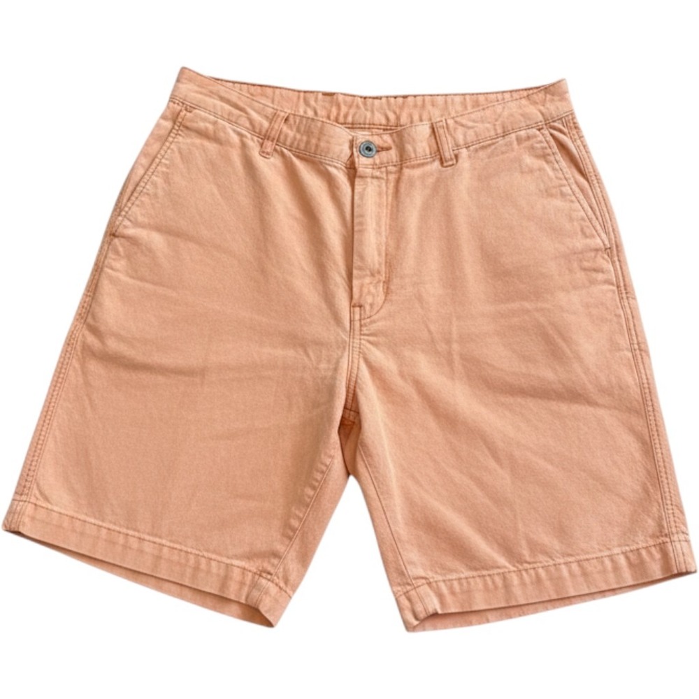 Levis Mens Cotton Chino Shorts Salmon Pink Coral Size 36 Casual Summer S40115